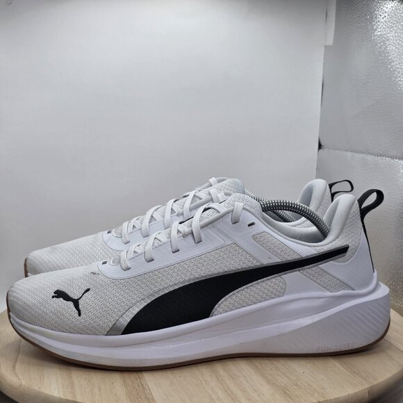 Mens Size 12 - Skyrocket Lite Puma White-Puma Black-Puma Silver - Picture 1 of 9